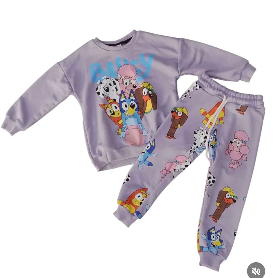 Bluey Baskılı Esofman Takım